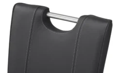 Leder-Schwingstuhl