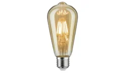 LED-Rustika E27/6W, 500lm, 1700K, goldfarben