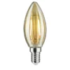 LED Vintage Kerze E14/2W gold