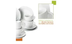 levelone Kaffeeservice. 18-teilig Mira