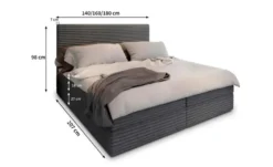 MASSENO Boxbett mit Bettkasten
