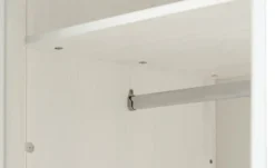 Massivholz-Drehtürenschrank aus Massivholz