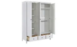 Massivholz-Drehtürenschrank aus Massivholz