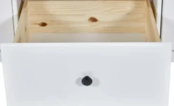 Massivholz-Drehtürenschrank aus Massivholz