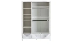 Massivholz-Drehtürenschrank aus Massivholz