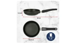 Meisterkoch Bratpfanne 20 cm Titanium