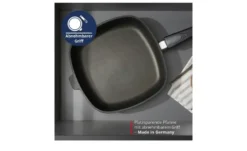 Meisterkoch Pfanne rechteckig 28 cm Titanium