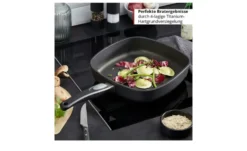 Meisterkoch Pfanne rechteckig 28 cm Titanium