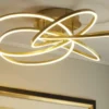 Meisterleuchten LED-Deckenleuchte messing-matt