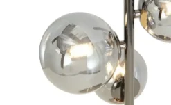Meisterleuchten Tischleuchte, 3-flammig, schwarzchrom