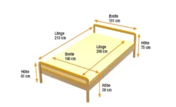 Metallbett