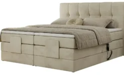 Motor Boxspringbett mit Bettkasten