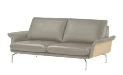 Nils Olsen Ledersofa aus Echtleder Alva