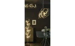 Paul Neuhaus LED-Pendelleuchte, schwarz/goldfarben