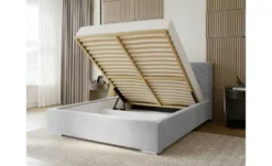 Polsterbett mit Stauraum