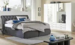 Polsterdoppelbett