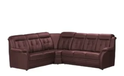 Polstermöbel Oelsa Komfort-Ecksofa aus Leder Andorra