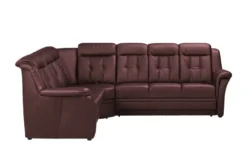 Polstermöbel Oelsa Komfort-Ecksofa aus Leder Andorra