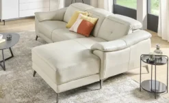 Primo Ecksofa mit elektrischer Relaxfunktion Eva