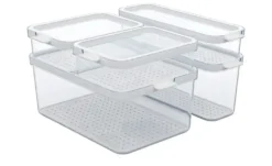 Rotho Kühlschrankorganizer-Set Cauma