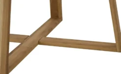 Runder Esstisch aus Massivholz