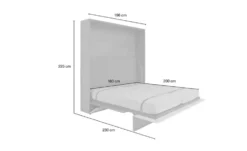 Schrankklappbett