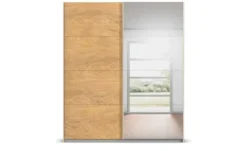Schwebetürenschrank mit Spiegel