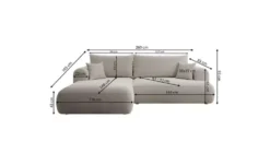 Selsey Ecksofa mit Schlaffunktion