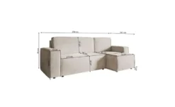 Selsey Ecksofa mit Schlaffunktion Volio