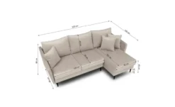 Selsey Ecksofa mit Schlaffunktion Volio