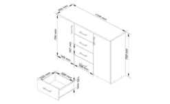 Sideboard 110 cm breit