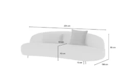 SOHO Sofa, 3-sitzig