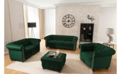 S-STYLE Chesterfield Polstergarnitur 3+2+1 Cleo Blink