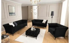 S-STYLE Chesterfield Polstergarnitur 3+2+1 Wilhelm