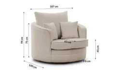 S-STYLE Drehsessel