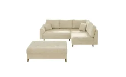 S-STYLE Ecksofa mit Hocker Trygve