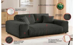 S-STYLE Polstergarnitur 3er-Set Mollis