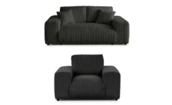 S-STYLE Polstergarnitur 2er-Set Mollis
