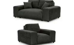 S-STYLE Polstergarnitur 2er-Set Mollis