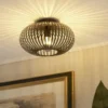Trio Deckenleuchte, 1-flammig, Metall schwarz ´klein`