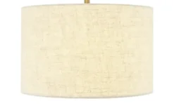 Trio Deckenleuchte, 1-flammig, Nickel-antik/ Holz