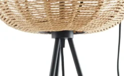 Trio Stehleuchte, 1-flammig, Sisal braun