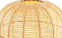 Trio Stehleuchte, 1-flammig, Sisal braun