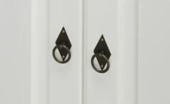 Wäscheschrank Massivholz, 2-türig Fehmarn